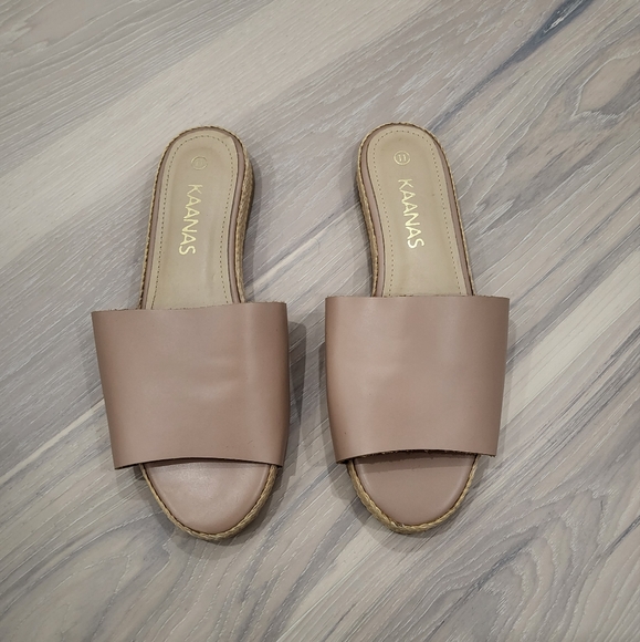 Kaanas leather slides - Picture 2 of 3